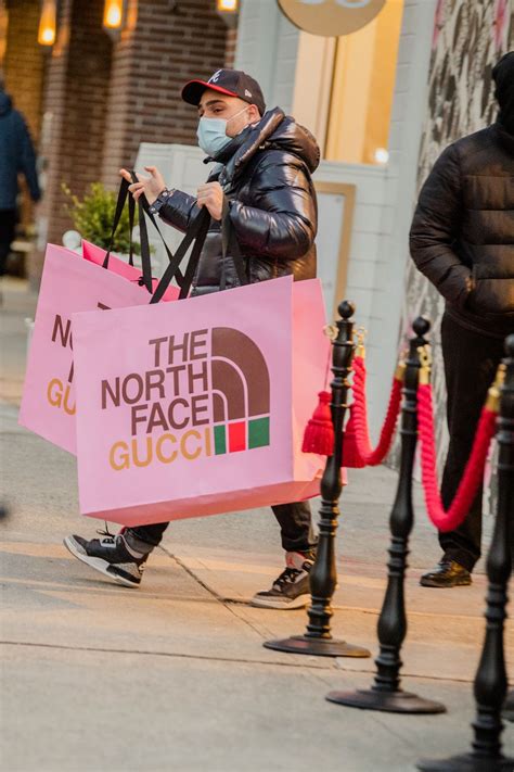 pop up gucci north face|north face Gucci shop online.